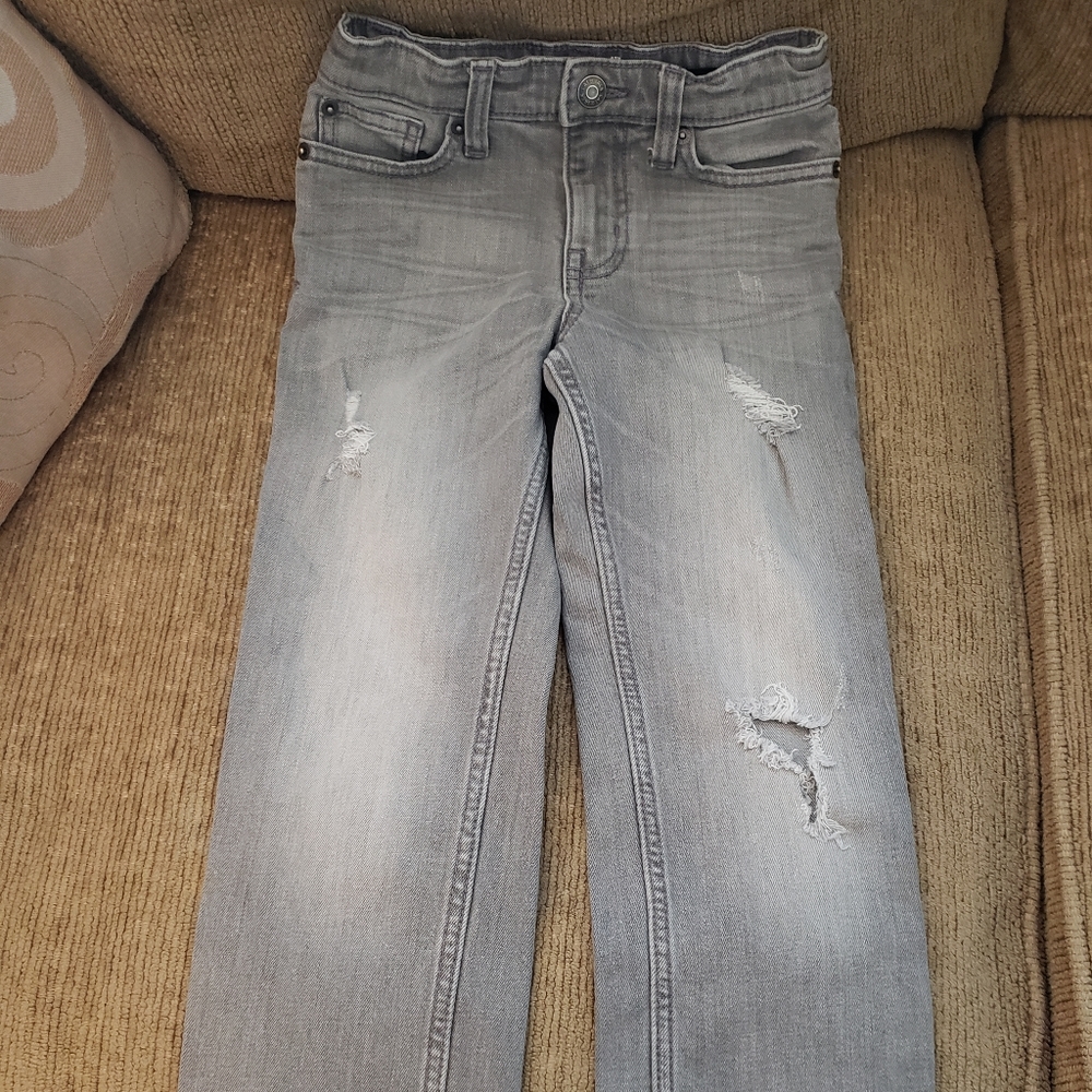 Straight Gray Pants